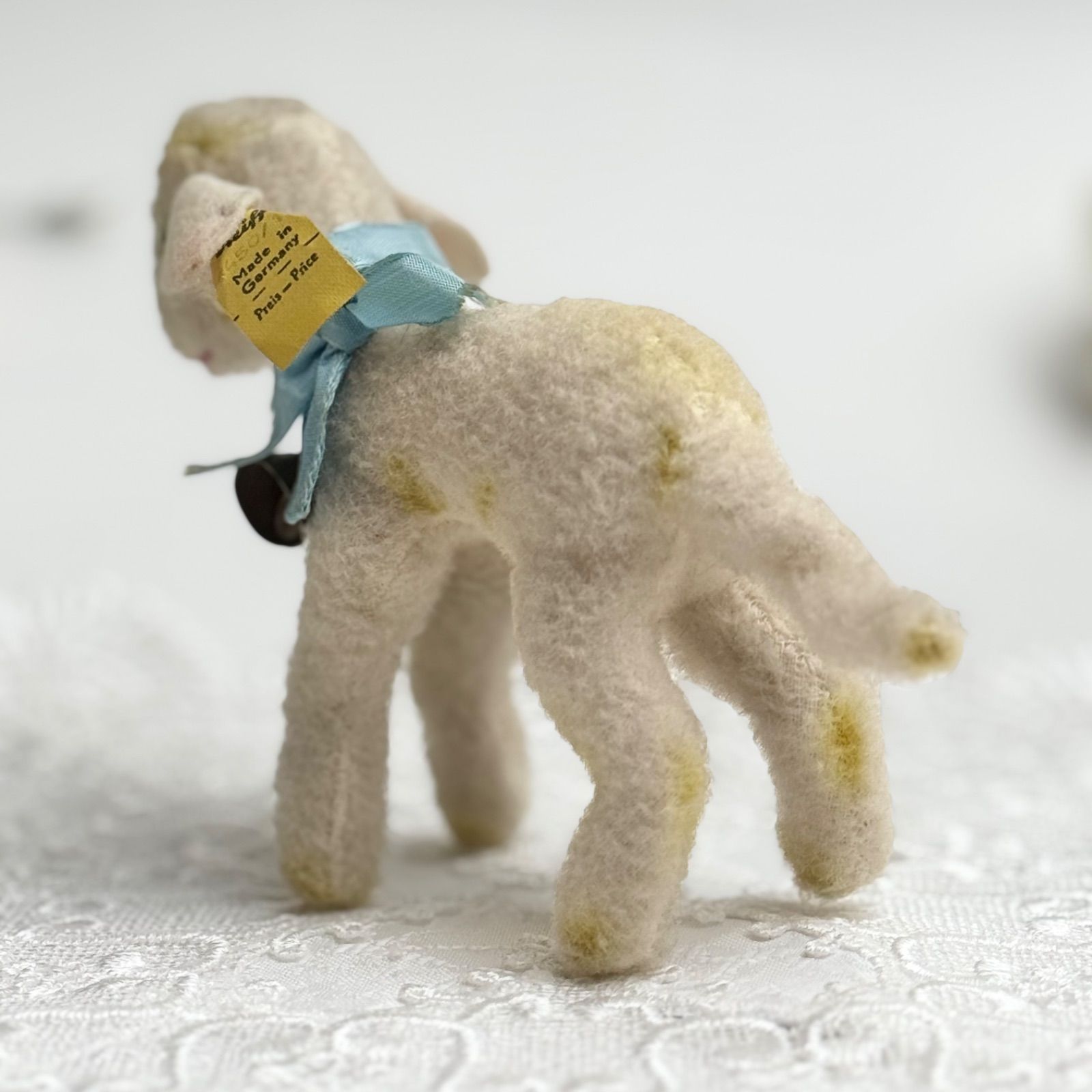 シュタイフ★Lamby 10cm★最小サイズ/ひつじのランビー/羊★Steiff シュタイフ☆Lamby 10cm☆最小サイズ/ひつじのランビー/羊