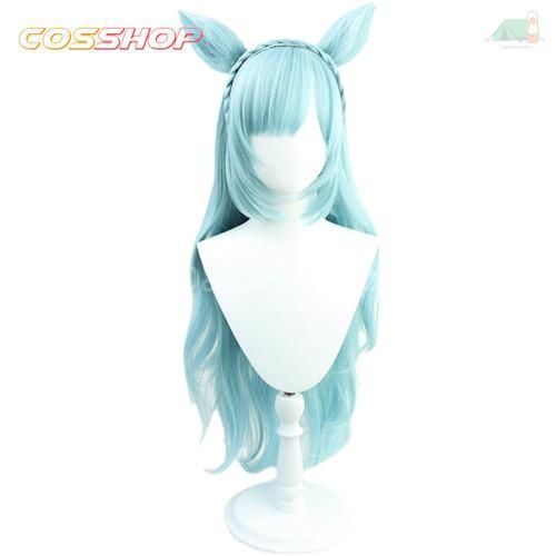 親しみやすい ウマ娘 プリティーダービー メジロアルダン 風 コスプレ衣装 ウィッグと靴と尻尾追加 コスチューム イベント 演出服 二次会 cosplay