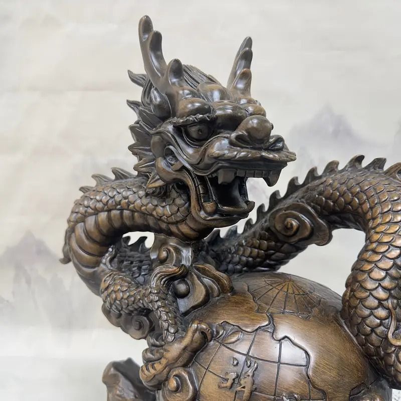 置物 装飾品 フィギュア オブジェ オーナメント ドラゴン 龍