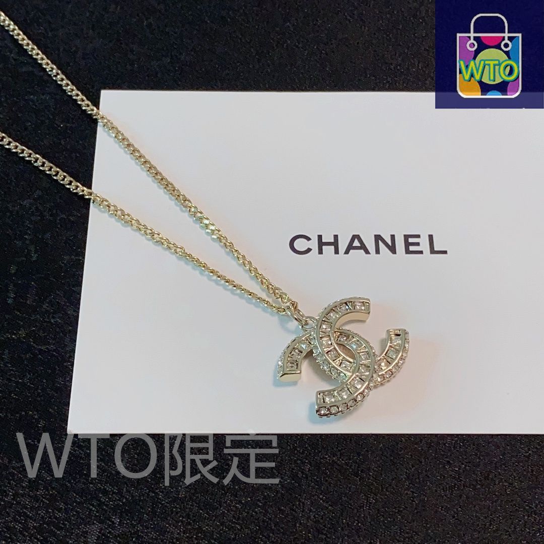 【さりげない高級感★】CHANEL ペンダント ネックレス org.jpg