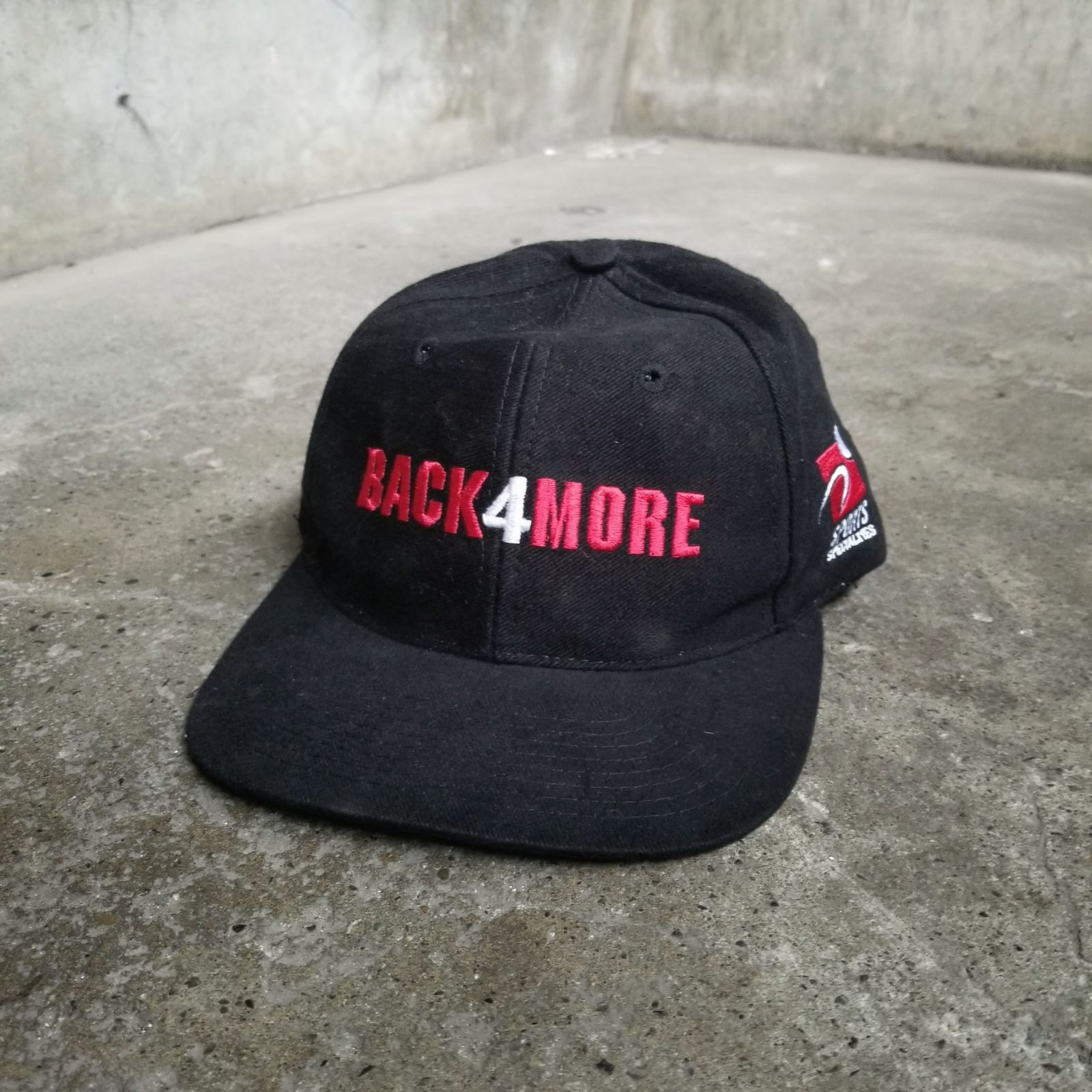 シカゴブルズ 黒 キャップ　ヴィンテージ９０s ジョーダン　CAP SPORTS SPECIALTIES 90s JORDAN BACK4MORE CAP マイケル