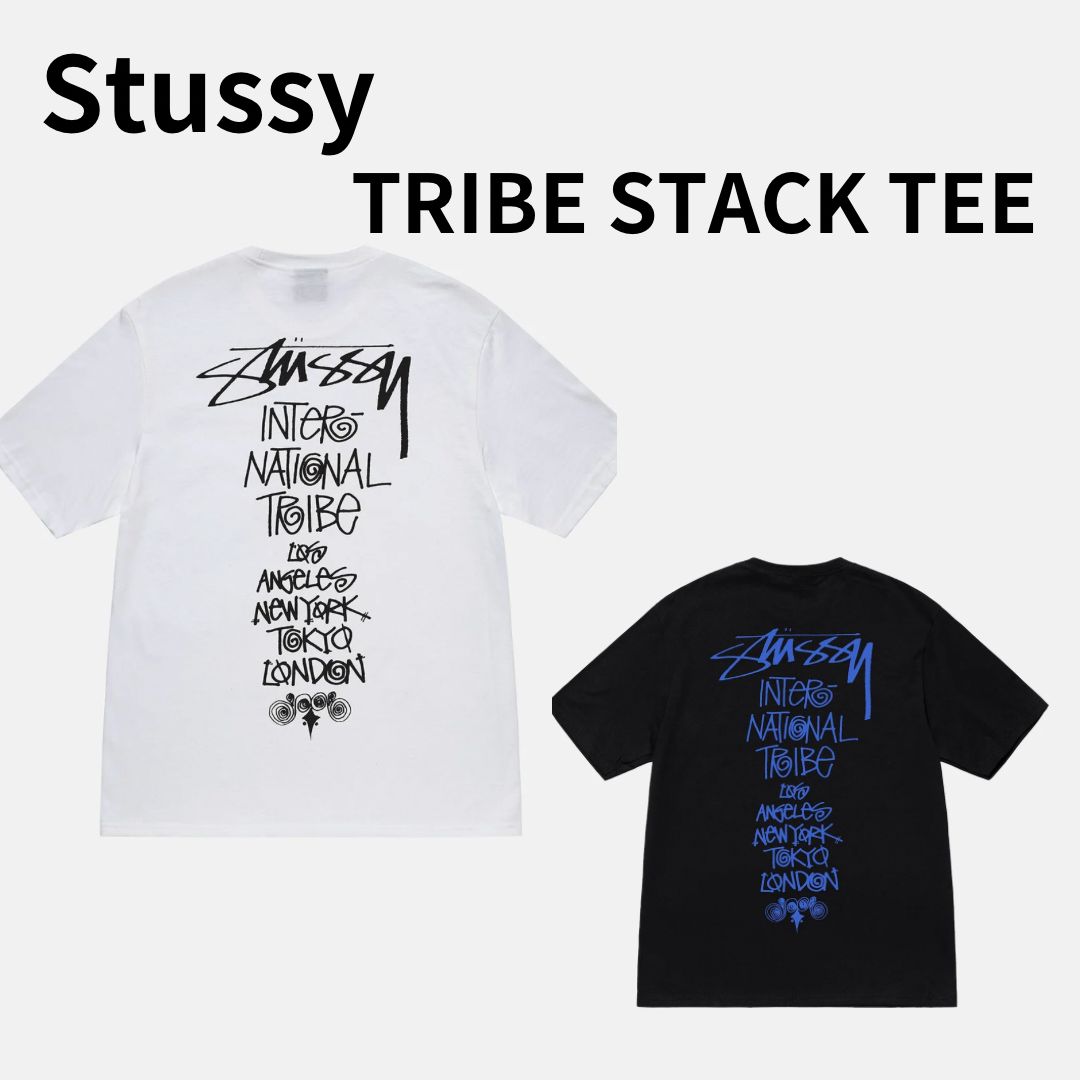 STUSSY TRIBE STACK TEE XXLサイズ