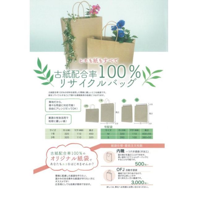 Ｓ 幅260×マチ100×高さ380