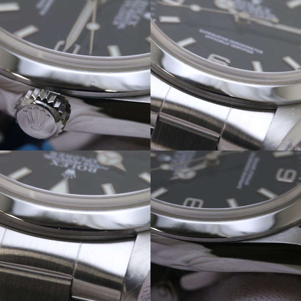 ROLEX ロレックス エクスプローラー1 14270【磨き済】P番 ステンレススチール メンズ /39246【腕時計】 - 腕時計(アナログ)