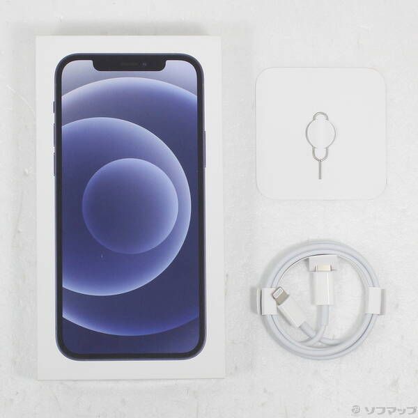 新作入荷，正規品 〔中古品〕 iPhone12 128GB ブラック MGHU3J／A SIMフリー【348】