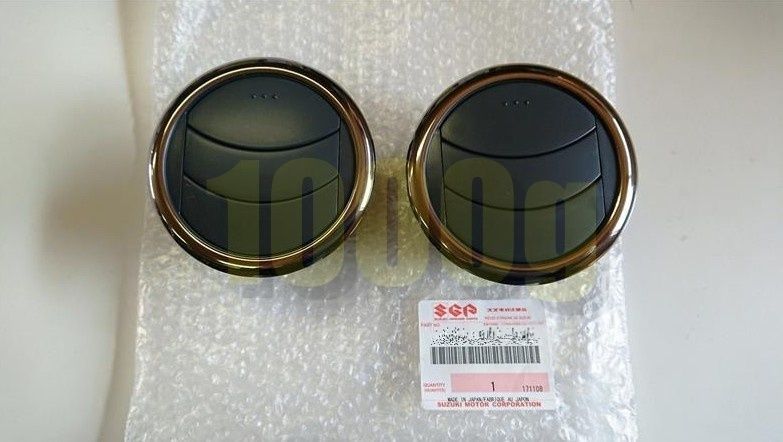 スズキ純正 超 品 スイフト スポーツ ZC31S 吹き出し口 ルーバー 黒色 左右セット ZC11S ZC21S ZD11S ZD21S FFCRYSTALESIA_COM