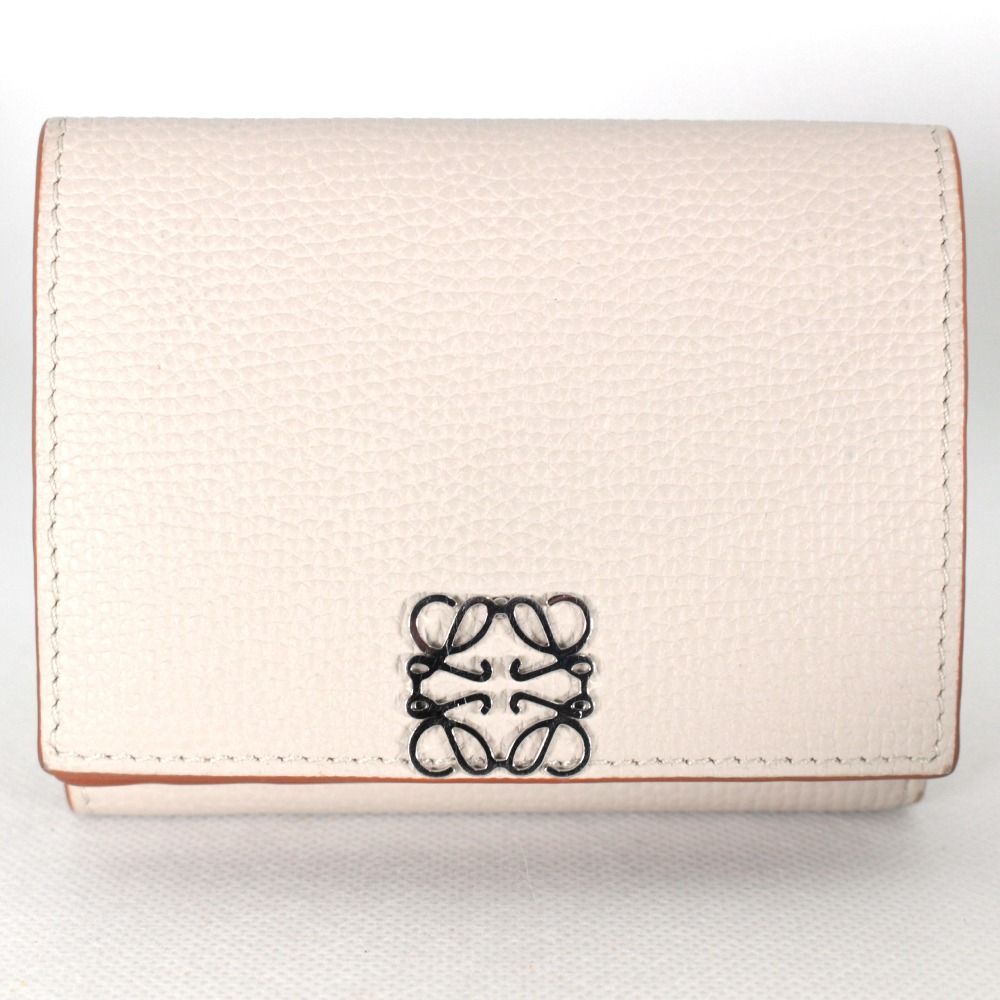 LOEWE/ロエベ トライフォールド コンパクトウォレット アナグラム 三