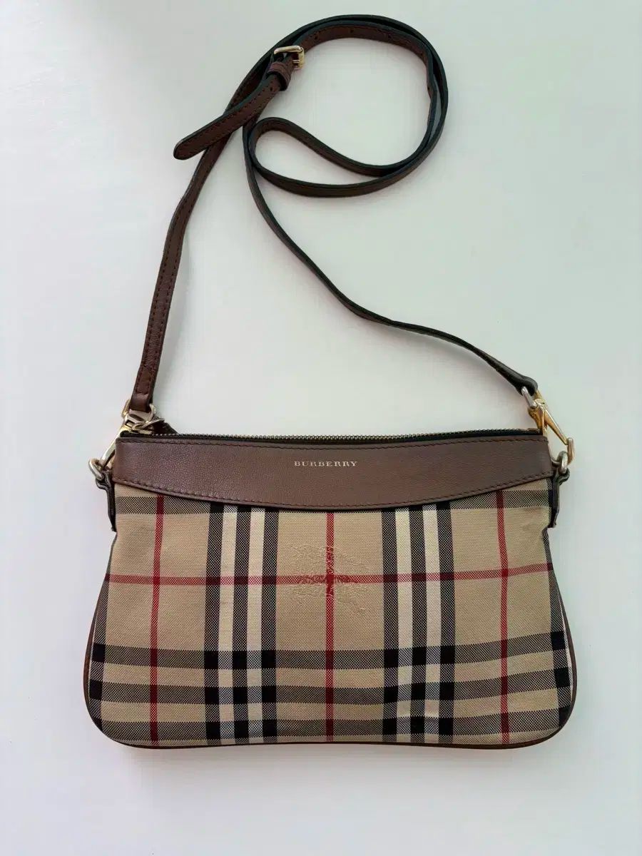 Burberry バーバリー チェック クラッチ クロスバッグ正規品