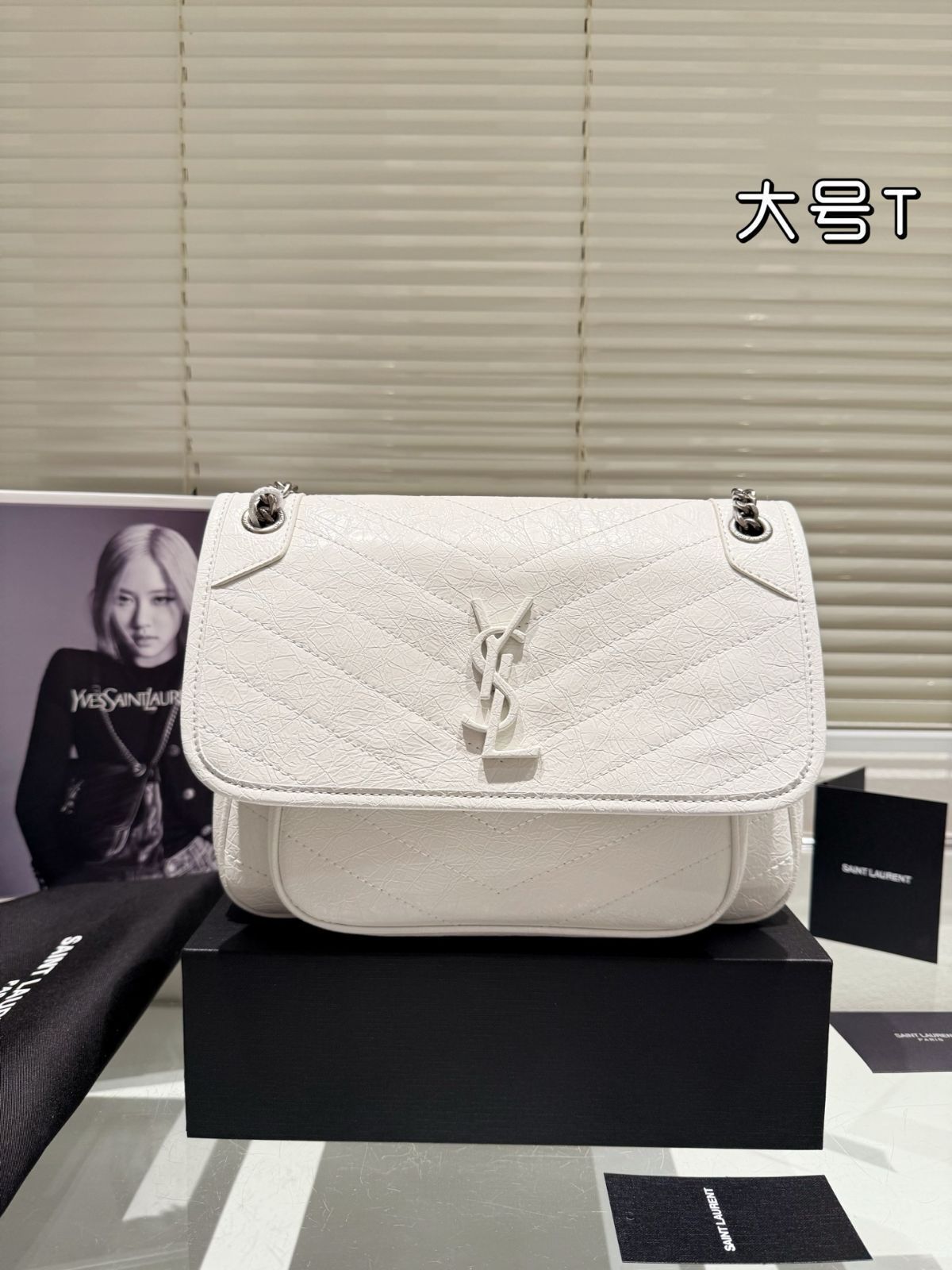 今日特価】YSL Niki ニキ バッグ（28cm） - メルカリ