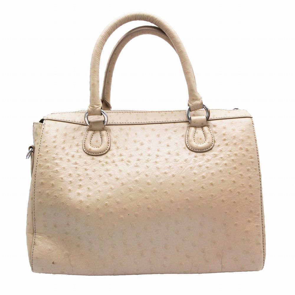 アイグナー Aigner バッグ（2way）新品・未使用 アイグナー AIGNER 型押し オーストリッチ 2way ショルダー
