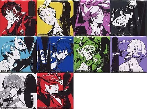中古】バッジ・ピンズ 全10種セット 「ペルソナ5 ザ・ロイヤル
