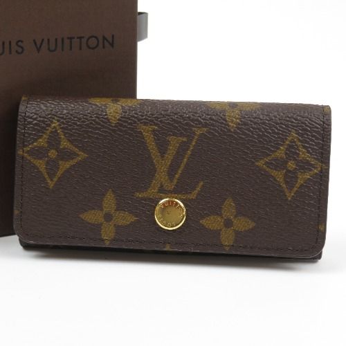 77313 LOUIS VUITTON ルイヴィトン ミュルティクレ4 4連 現行 メンズ