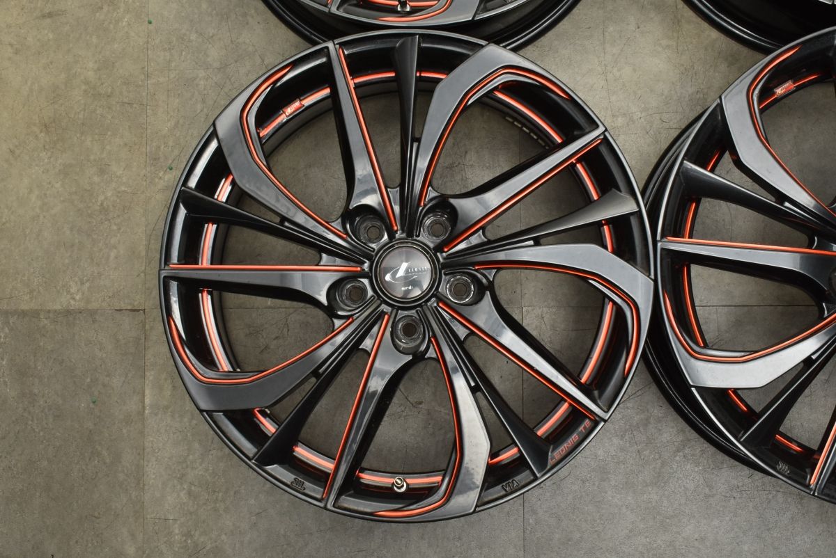 レオニス 18インチ 4本セット 18インチ ウェッズ レオニス GX プリウスなど ホイール4本 展示未使用
