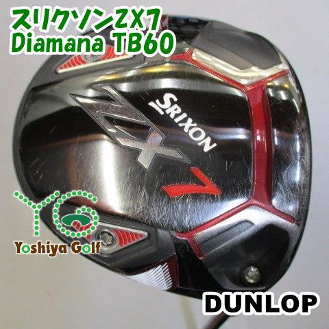 ドライバー ダンロップ スリクソンZX7/Diamana TB60/X/9.5[90408