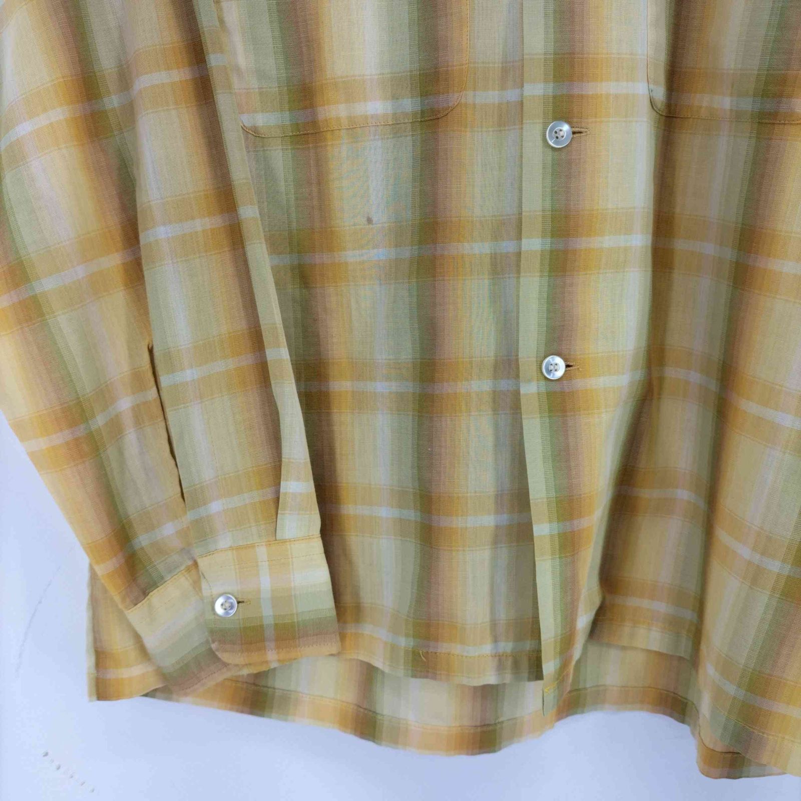 タウンクラフト TOWN CRAFT 60-70S PENN-PRESTタグ チェックL/Sシャツ