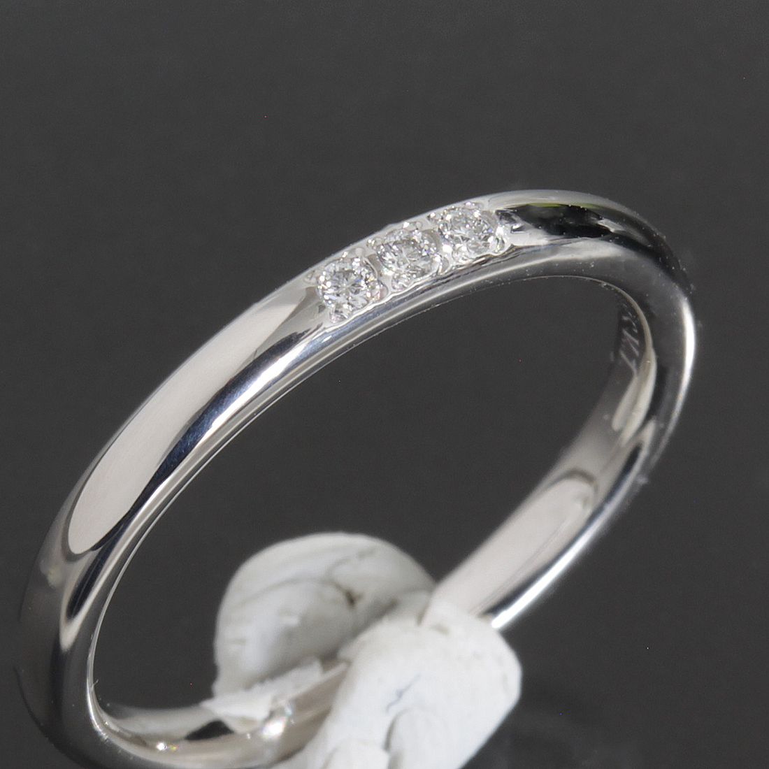 タサキ TASAKI イノチェンテ ダイヤ0.02ct リング 7号 PT950 結婚指輪 箱 E1481 - メルカリ