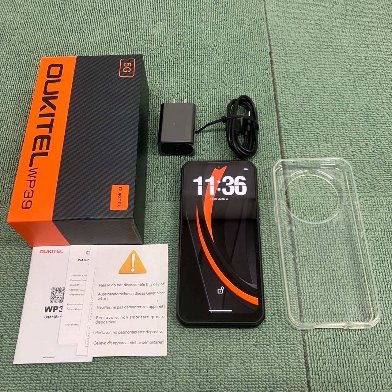 値下げ交渉可能】美品OUKITEL WP39 5G スマートフォン 256GB 