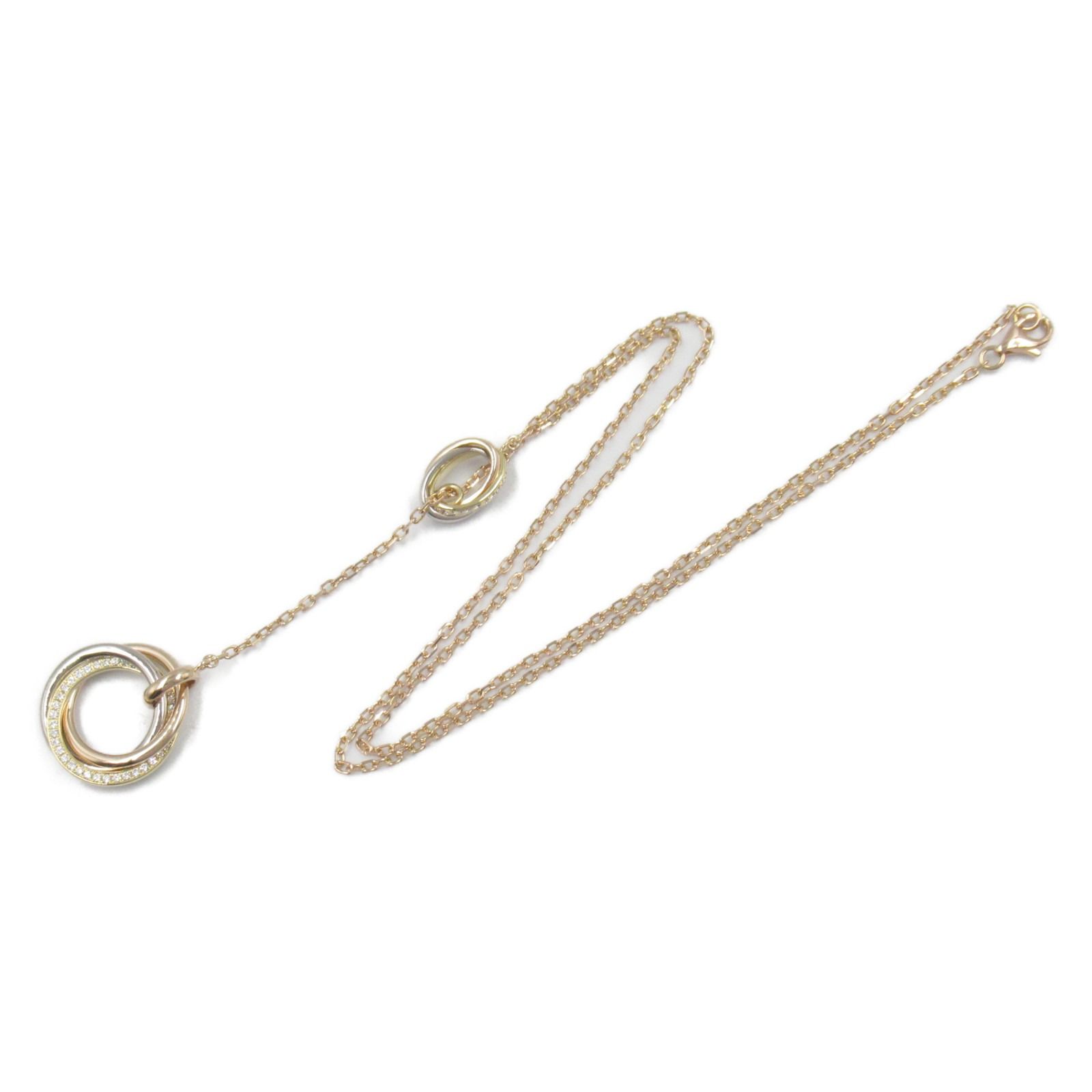 カルティエ CARTIER ネックレス トゥーフォートリニティ ネックレス 