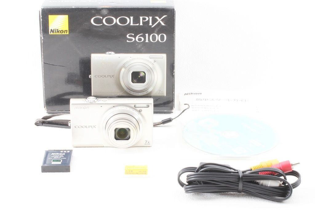 Nikon COOLPIX S6100 ピンク 有効画素数1600万CCD ニコン COOLPIX