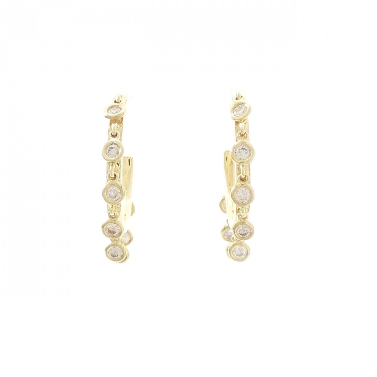 K18YG ダイヤモンド ピアス 0.56CT - メルカリ K18YG ダイヤモンド ピアス 0.56CT - メルカリ