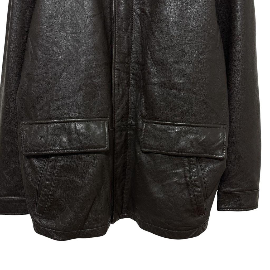 ROUNDTREE&YORK】 フリースライナー 本柄レザーコートS-2990 - メルカリ 