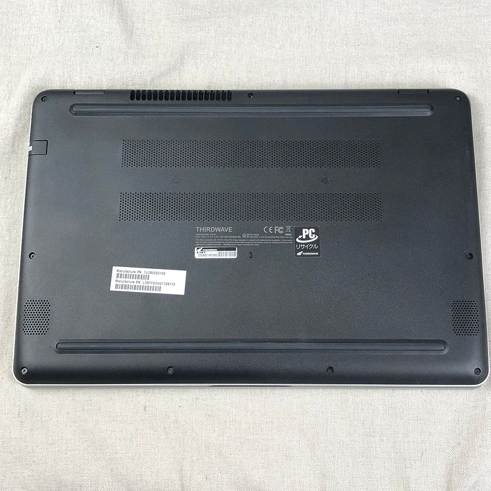 【ジャンク品】THIRDWAVE ノートPC ノートPC 新品 パソコン THIRDWAVE DX-R5T メモリ16GB搭載 Core i5