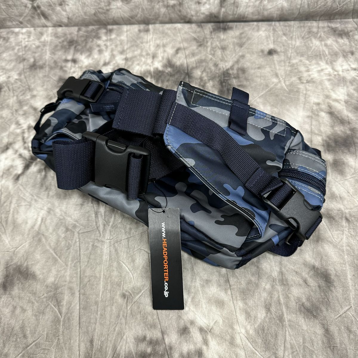 未使用】HEADPORTER/ヘッドポーター JUNGLE WAIST BAG ジャングル ウエストバッグ ブルー/#8 - メルカリ