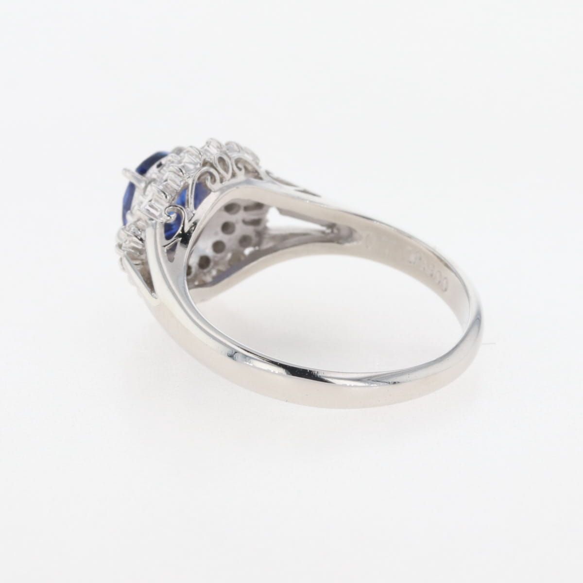 プラチナpt900 リング　アレキサンドライト　ブラジル産　ダイヤ　12号 プラチナpt900 リング アレキサンドライト ブラジル産 ダイヤ 12号