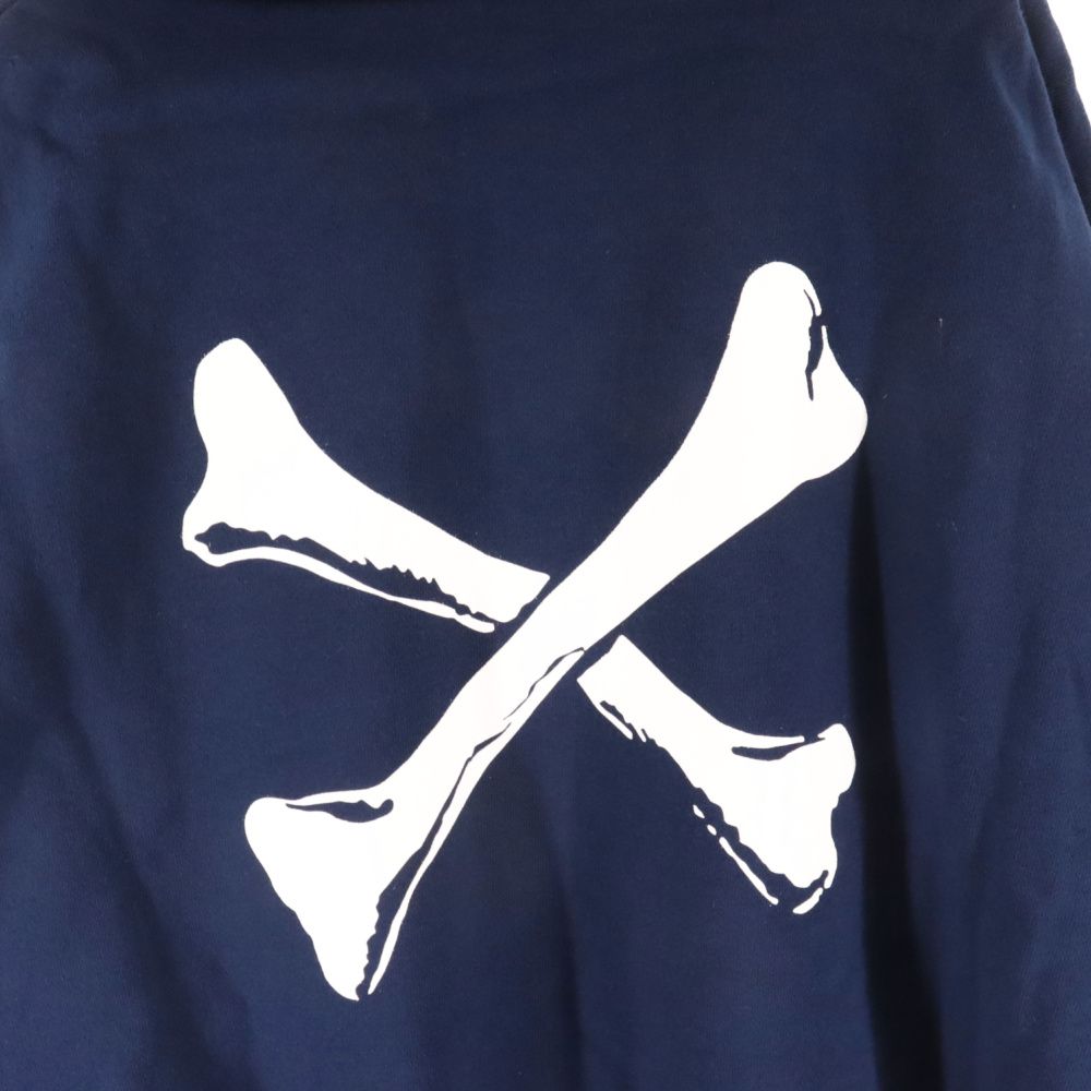 WTAPS スウェット　ネイビー WTAPS ダブルタップス 22AW SNEAK CREW NECK SWEAT ロゴ クルー
