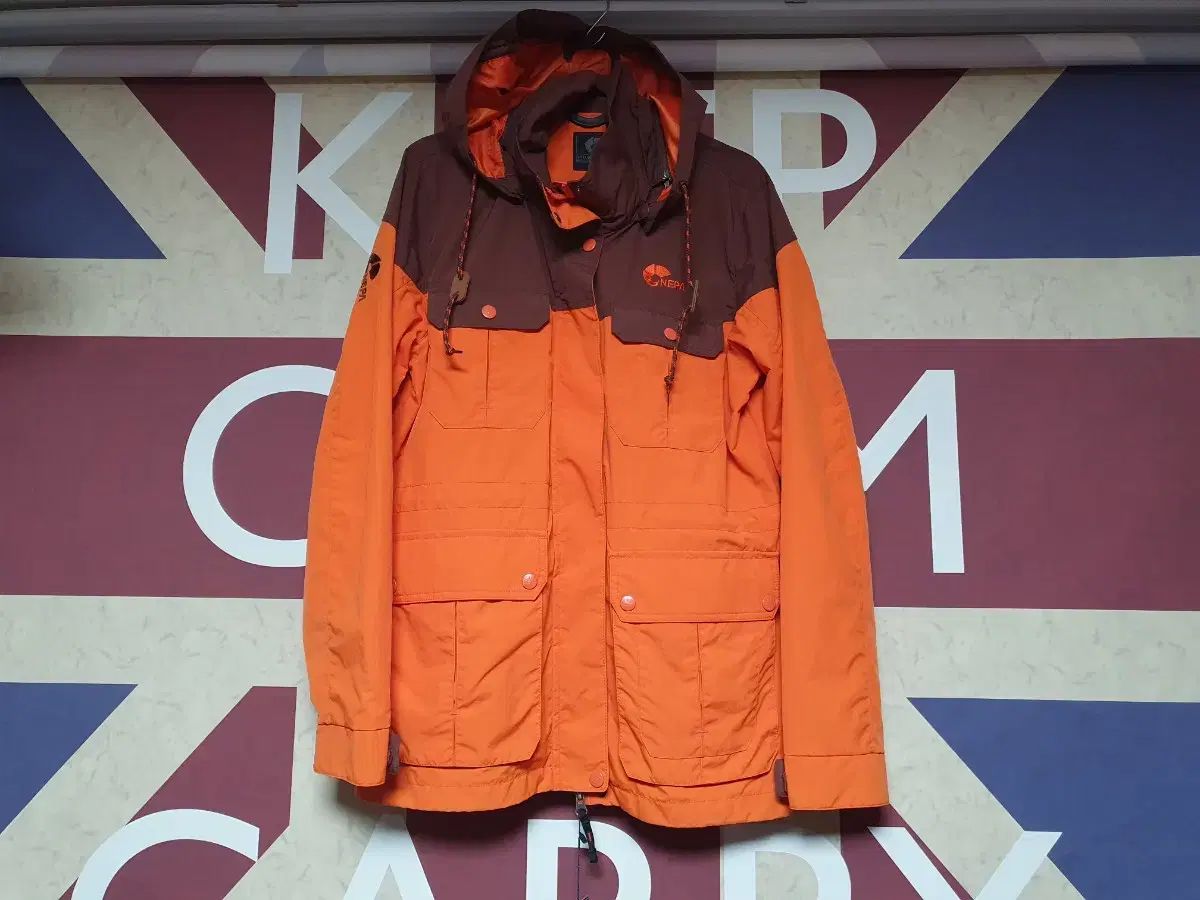 NEPA ネパ レディース 登山ウェア アウター ジャケット M 95 サイズ オレンジ