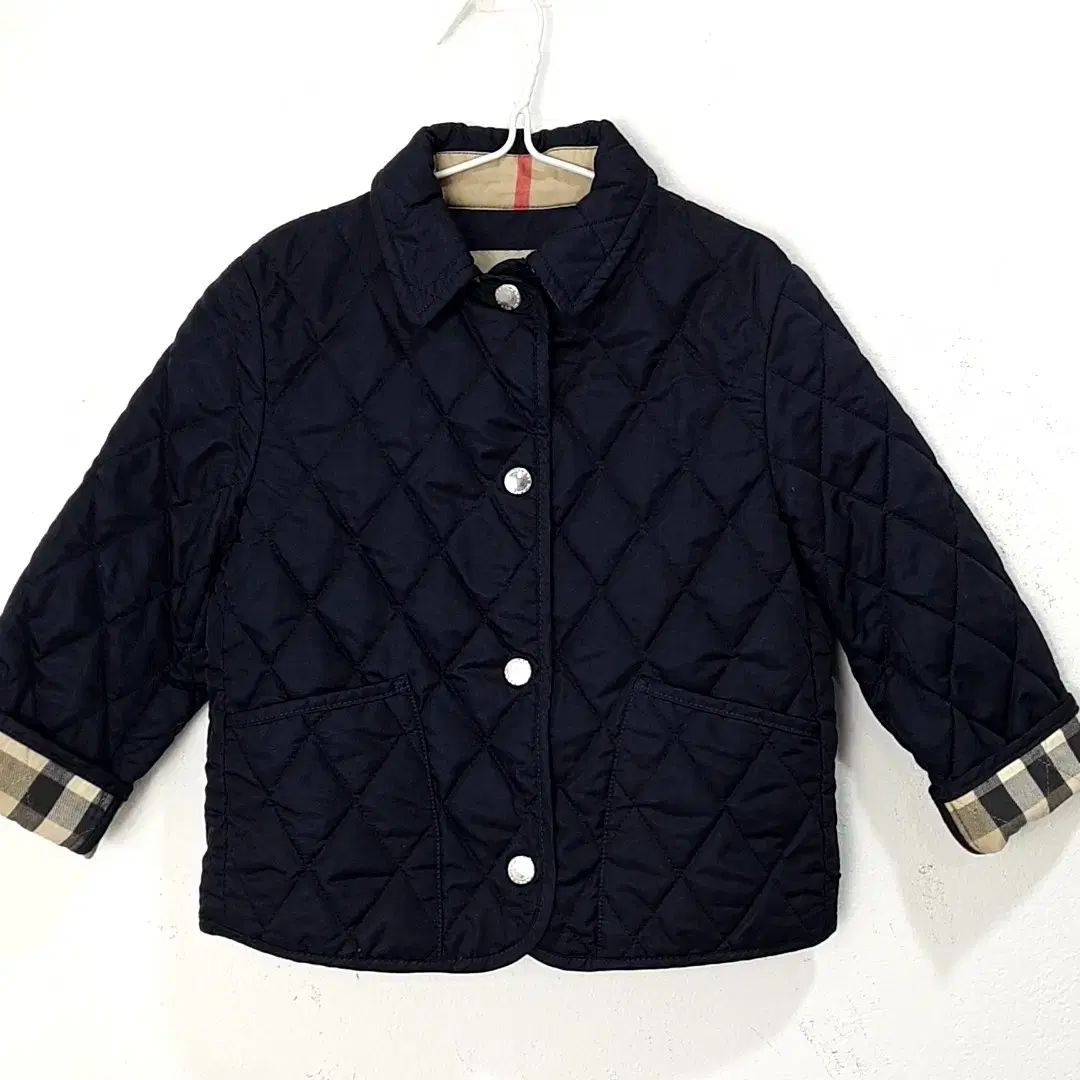 4y BURBERRY バーバリー キルティング ジャケット ネイビー 正規品