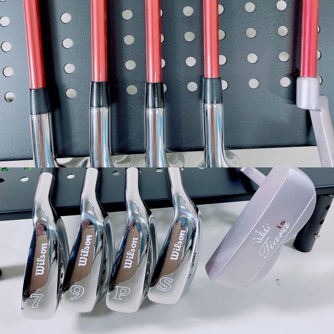 ゴルフクラブ レディースセット 初心者 Wilson Tiara NT647
