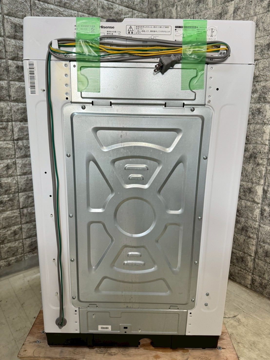 大阪送料無料☆3か月保障付き☆洗濯機☆ハイセンス☆5.5kg☆2021年☆HW 
