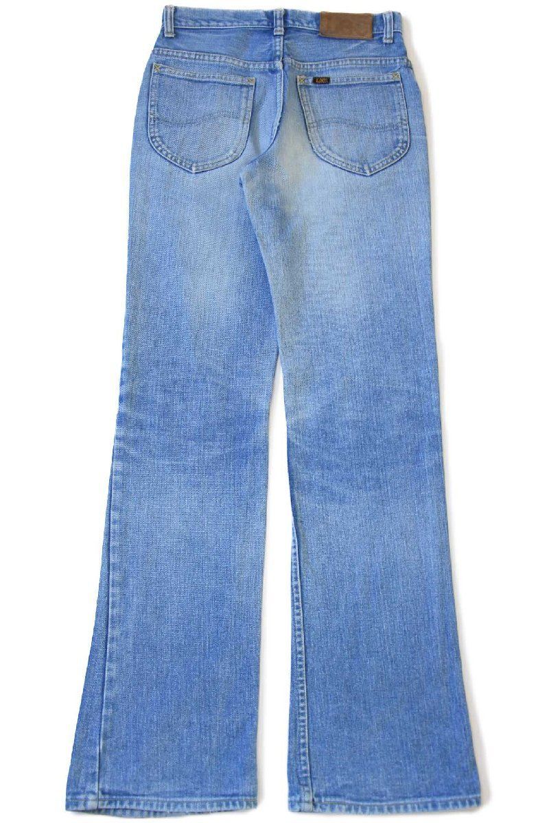 70s~80s usa製 Lee デニムパンツ ダメージ 雰囲気系 70s USA製 Leeリー 200 フレア ダメージ デニムパンツ ヒゲ w28
