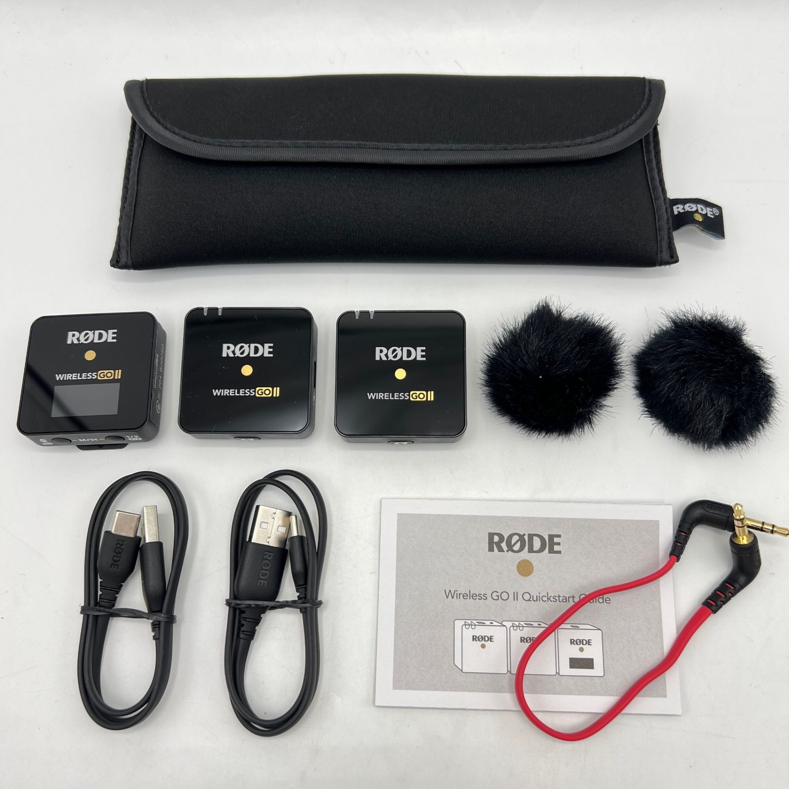 【中古品】RODE WIRELESS GO ii ラベリアマイクセット 中古品RODE WIRELESS GO ii ラベリアマイクセット rode RODE Wireless