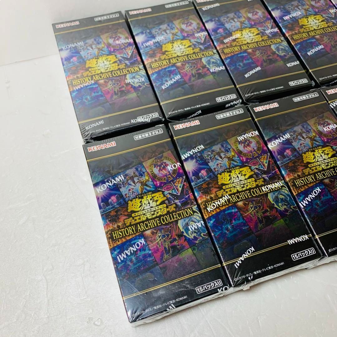 遊戯王 ヒストリーアーカイブコレクション10box シュリンク付き