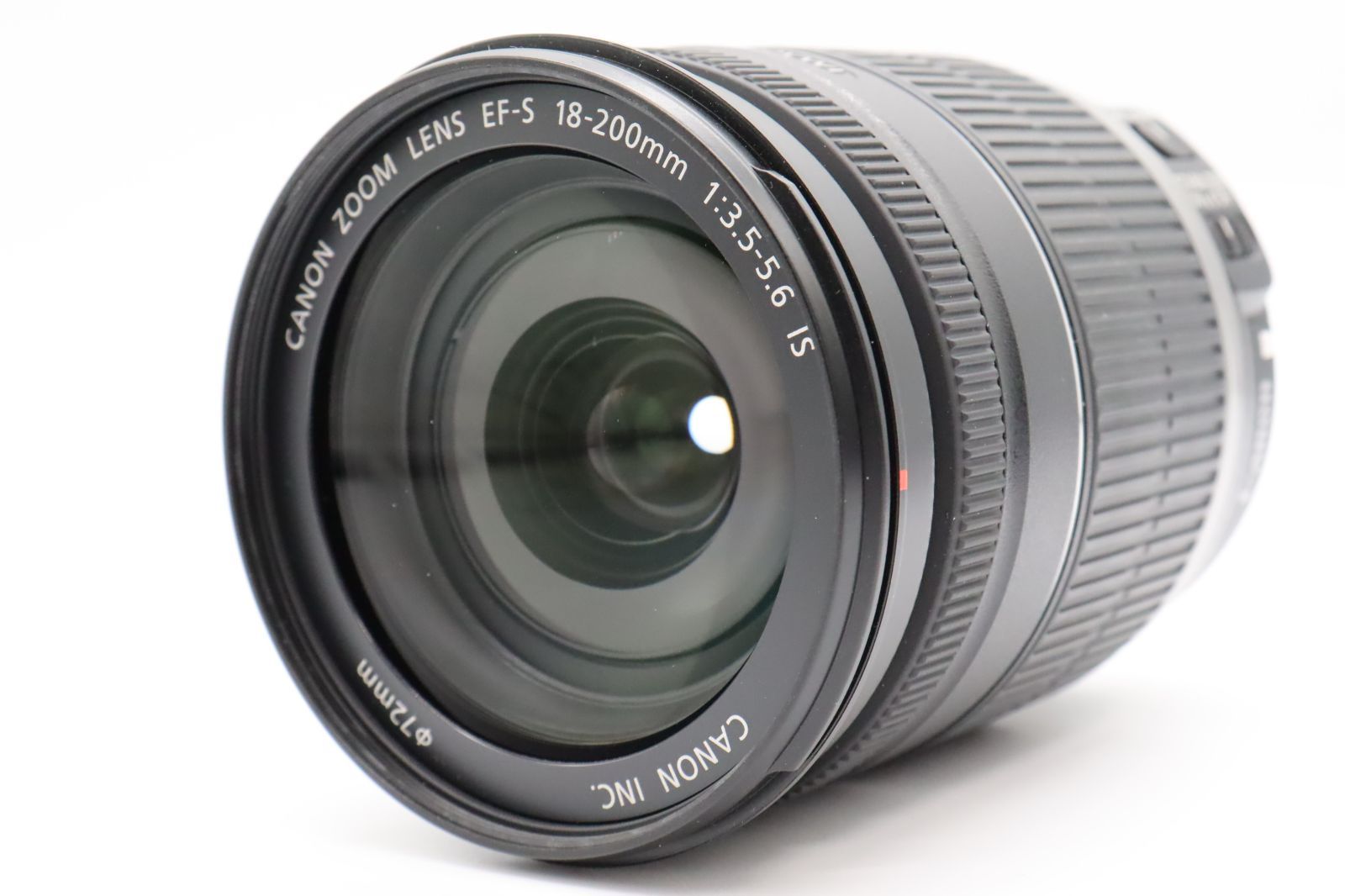 ほぼ新品】Canon 望遠ズームレンズ EF-S18-200mm F3.5-5.6 IS APS-C