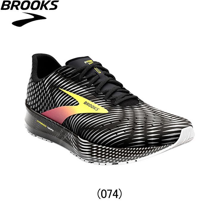 ブルックス BROOKS HyperionTempo ハイペリオンテンポ ワイズD ランニングシューズ 靴 メンズ 男性陸上・ランニング用品 29.0cm (074)ブラック/ピンク