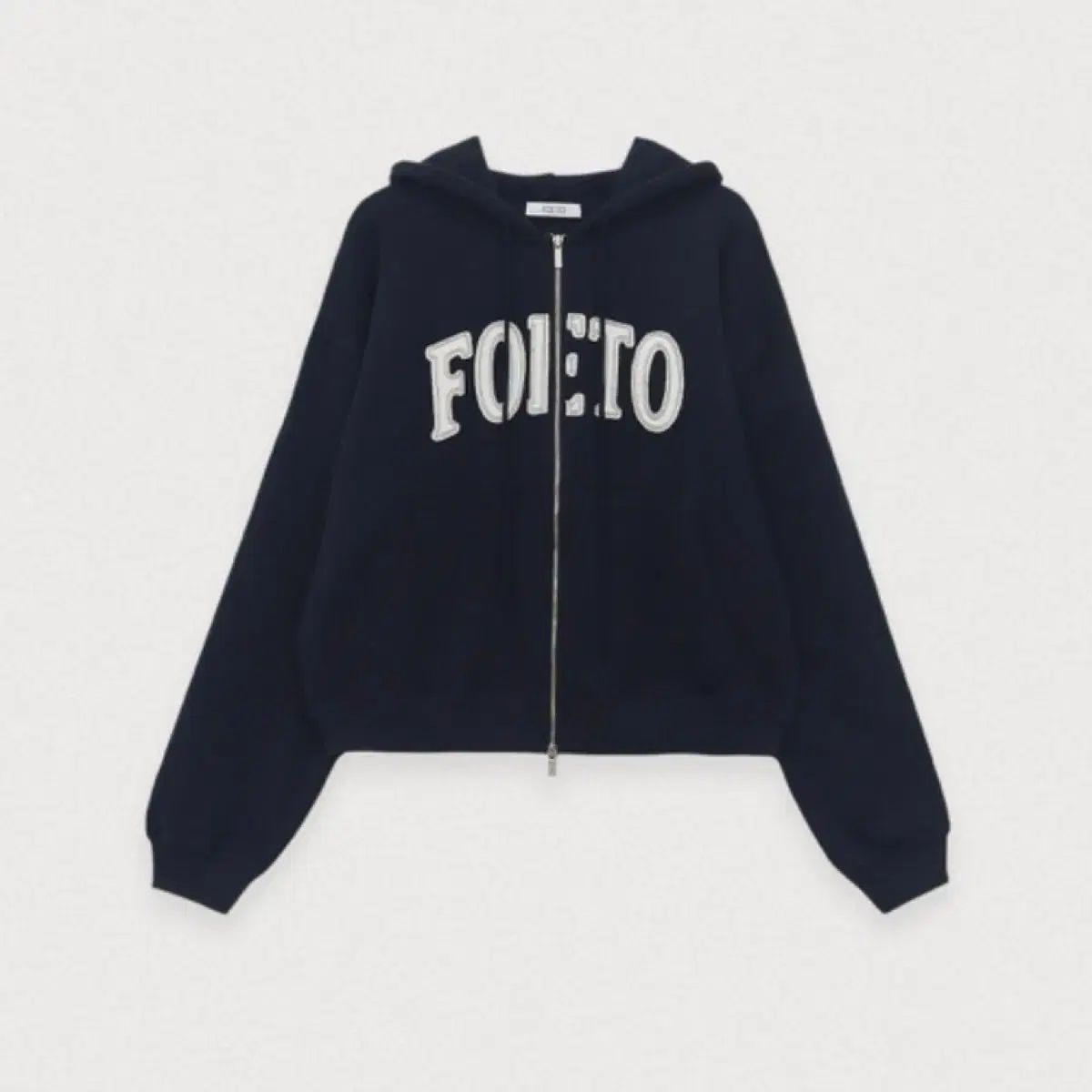  詩人 ジップアップパーカー フード付き パーカー トップス