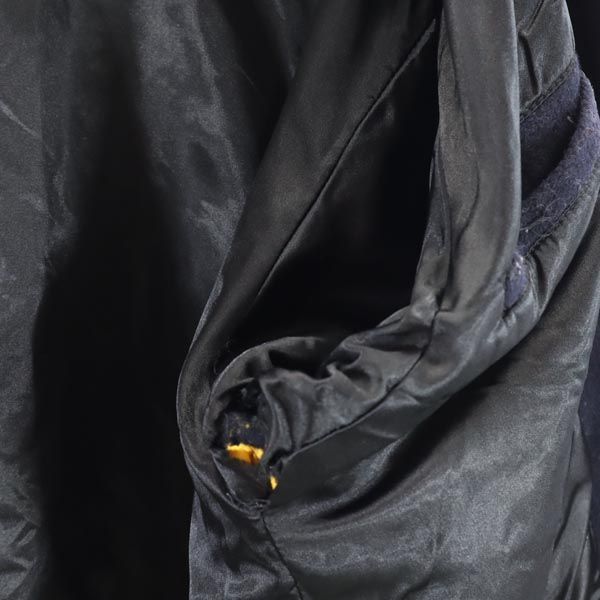 ブランド東洋エンタープライズ NAKATA ツアージャケット バック 刺繍 ウールジャケット L ネイビー  メンズ  【231110】