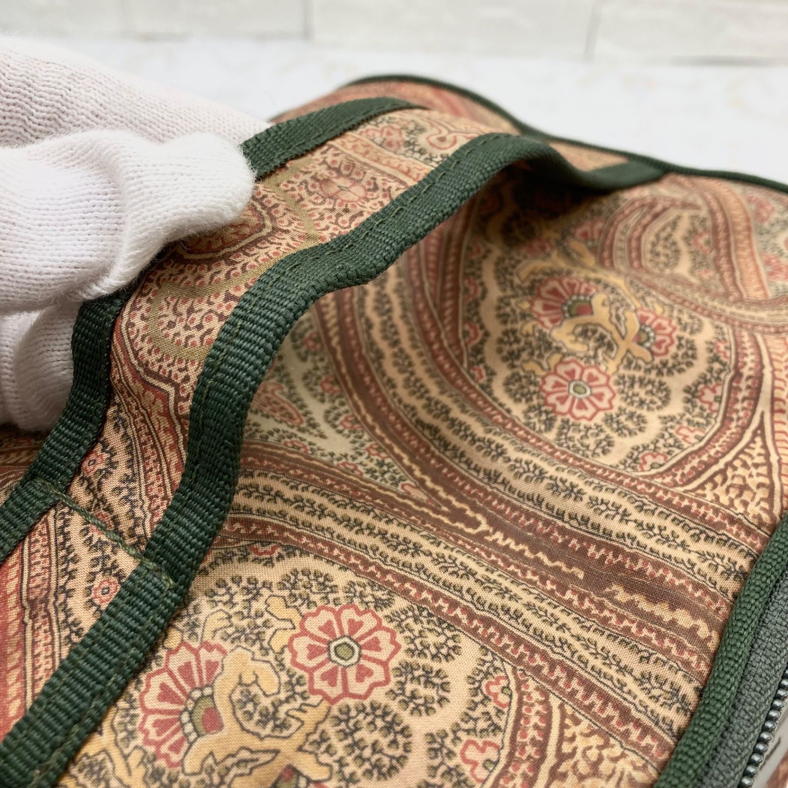 希少❗️ETRO❗️エトロ ❗️キャンバス ペイズリー柄 バニティ