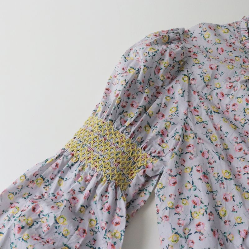 ジェーンマープル ドンルサロン Jane Marple Dans Le Salon 美品 2022SS Raining rosebuds パフスリーブブラウス M【2400013516457】 ジェーンマープル ドンルサロン Jane Marple Dans Le Salon 美品