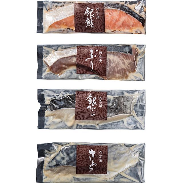 ディスカウント 【ギフト】[食品/魚介類]竹八 西京漬詰合せ(12切)