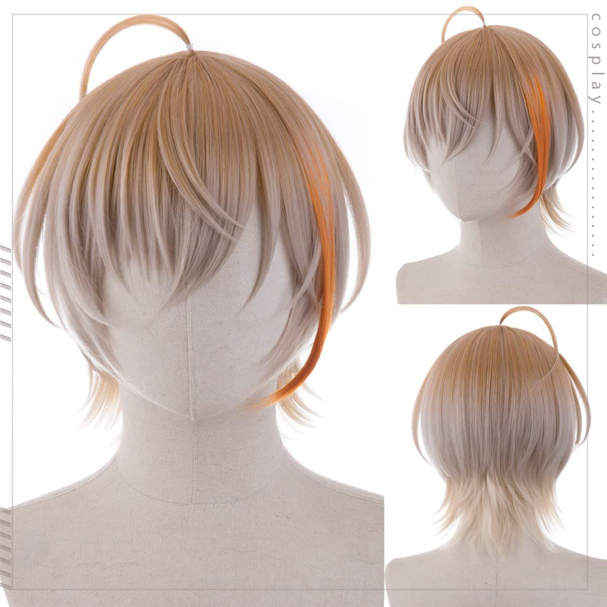 新品 コスプレウィッグ バーチャル 耐熱 ウィッグ 耐熱 かつら