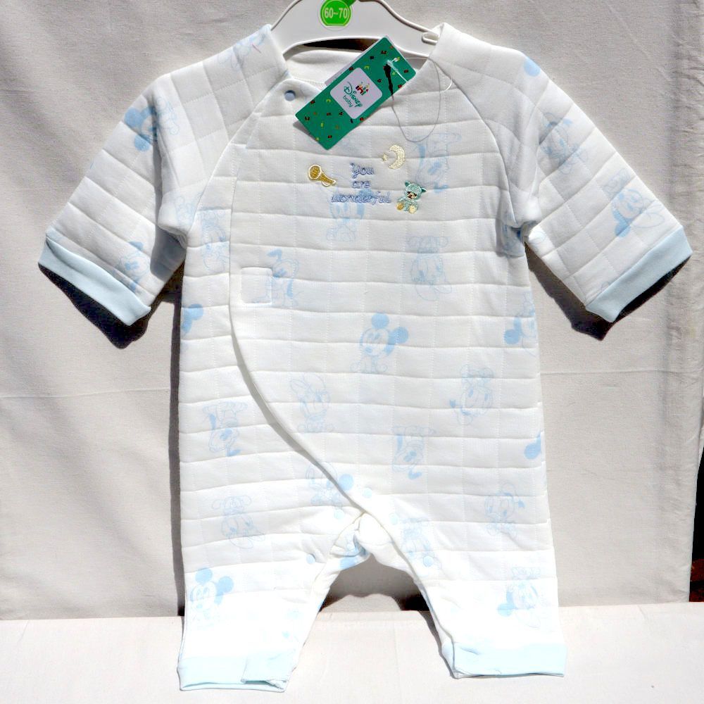 ディズニー　サイズ：60～70　プレオール　カバーオール　ミッキー　ドナルド　プルート