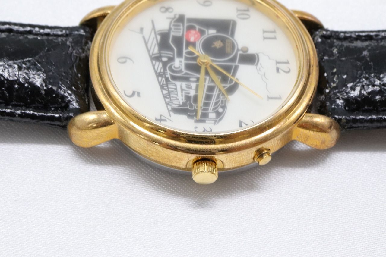 W17-41】レア SL 蒸気機関車 C57180 SLばんえつ物語号 腕時計 - メルカリ