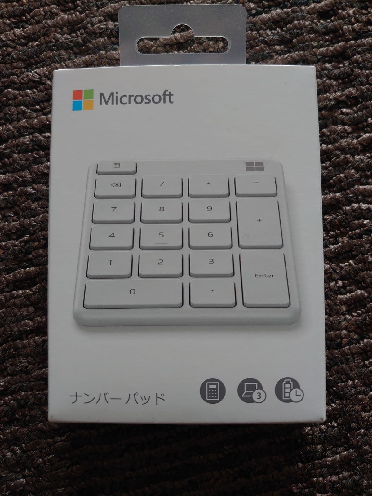 マイクロソフト ナンバー パッド 23O-00018 : ワイヤレス 薄型