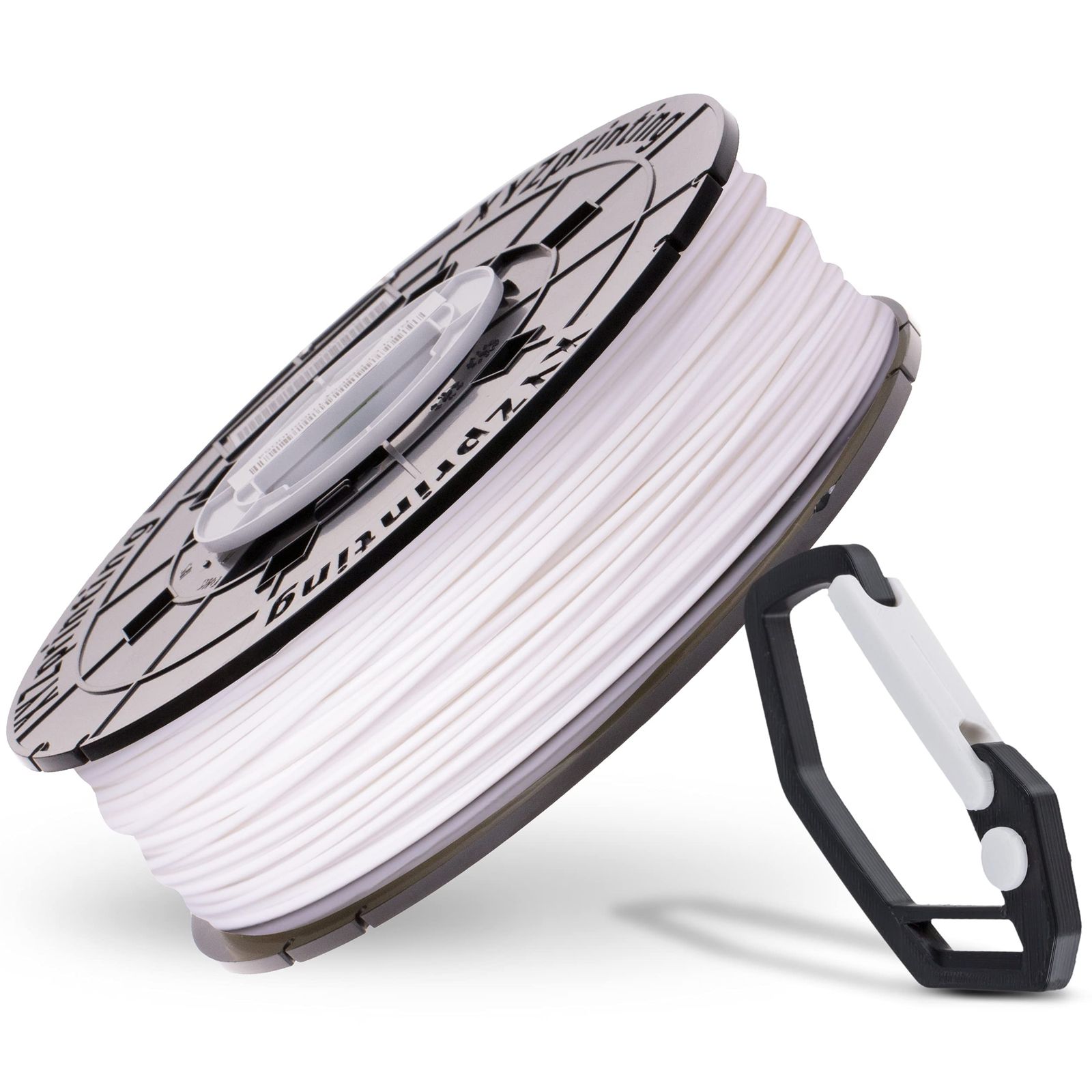 XYZプリンティング タフPLAフィラメント(耐衝撃性と伸縮性にPLA) ホワイト 600g ダヴィンチnano/mini/Jr/Super/Colorシリーズ用(リール式/NFCタイプ) RFPLEXJP01K [3Dプリンター材料] [ホワイト] [単品]