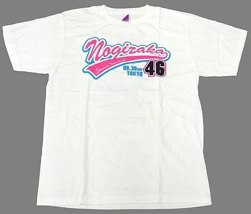 乃木坂46 サイン入りTシャツ 真夏の全国年ツアー2014 中古】Tシャツ(女性アイドル) 乃木坂46 Tシャツ ホワイト XL