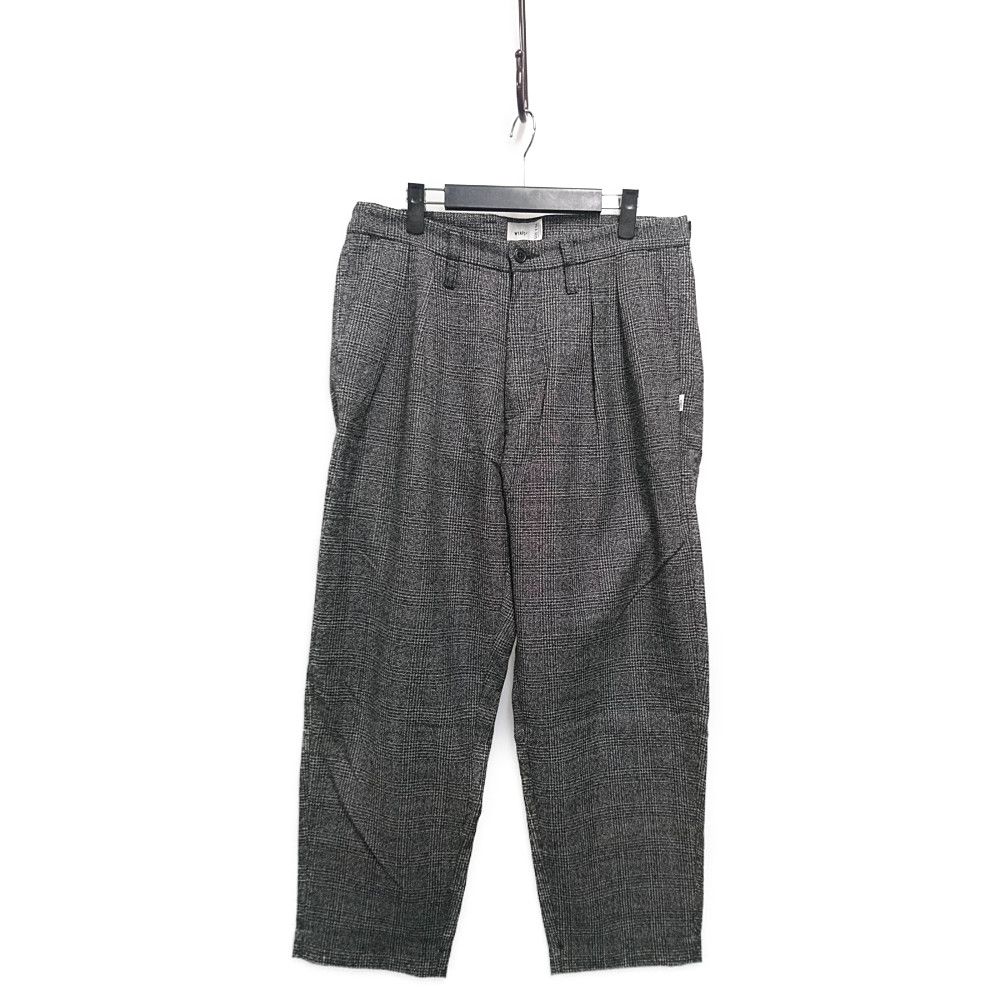 W)taps - WTAPS TUCK /TROUSERS/ WOOL.TWEED.TEXTILEの+jitihigh